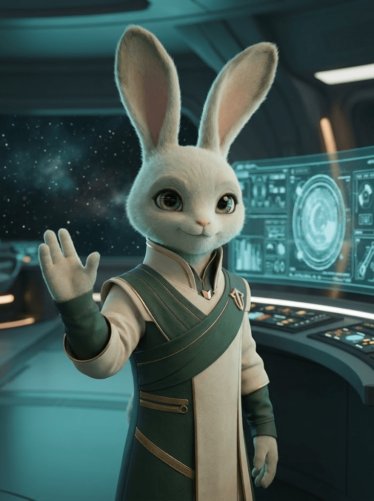 Turi, the alien envoy of Tudorvale / AI